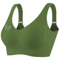 thumbnail image 1 of Fsgntruao Sports Bras for Women Plus Size No Underwire Adjustable Strap Push Up Bra Seamless Wireless Bralettes Tshirt Bra Comfortable Underwear Yoga Bra Everyday Bras, 1 of 9