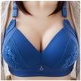 thumbnail image 1 of S LUKKC LUKKC Women's Plus Size Lace Wirefree Bra Lift and Support Bras for Women No Underwire Push up Shaping Brassiere Full Coverage Wireless Bralettes Comfort Everyday Underwear, 1 of 9