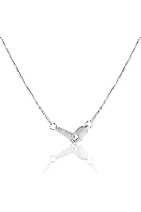 925 Sterling Silver Necklace Extender Silver Necklace Extenders for Women Bracelet Extender Necklace Extender Chain Set for Women 2", 4", 6" Inches Hypoallergenic Silver