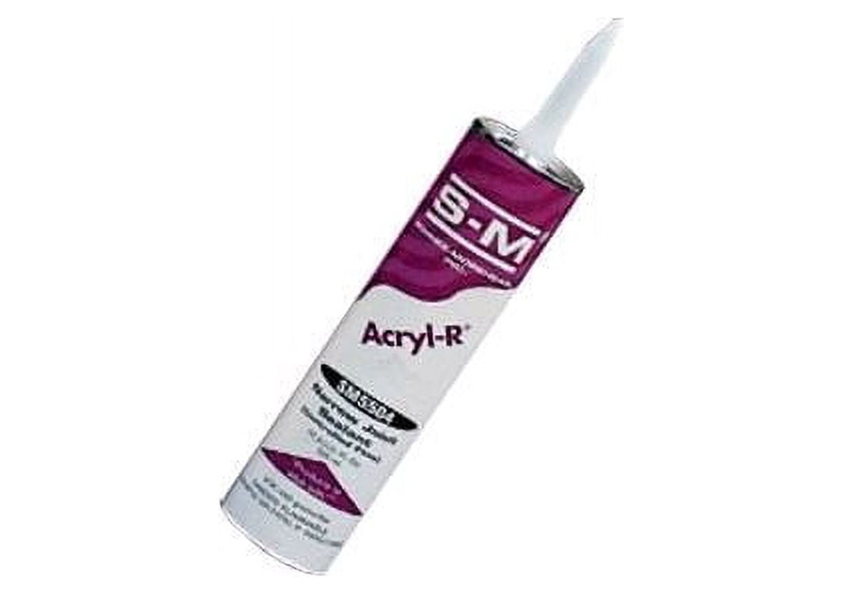 S-M 5504C-CL Clear 10.3 oz Acryl-R Caulk - SM5504 CLEAR CTG - Walmart.com