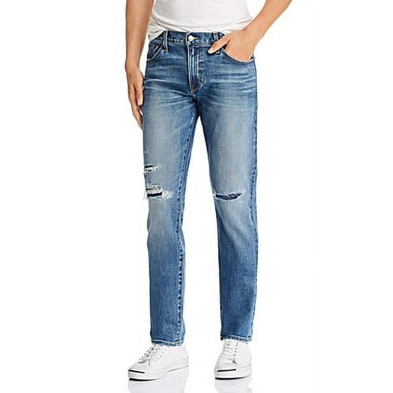 S.M.N. Studio BAKER Hunter Straight Slim Fit Jeans, US 33x31