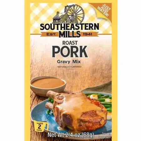 Southeastern Mills Roast Pork Gravy Mix 2.4 oz.