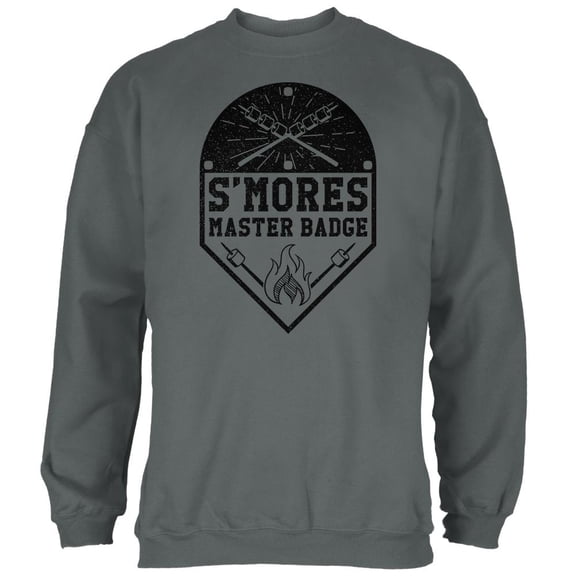 S'Mores Master Badge Mens Sweatshirt