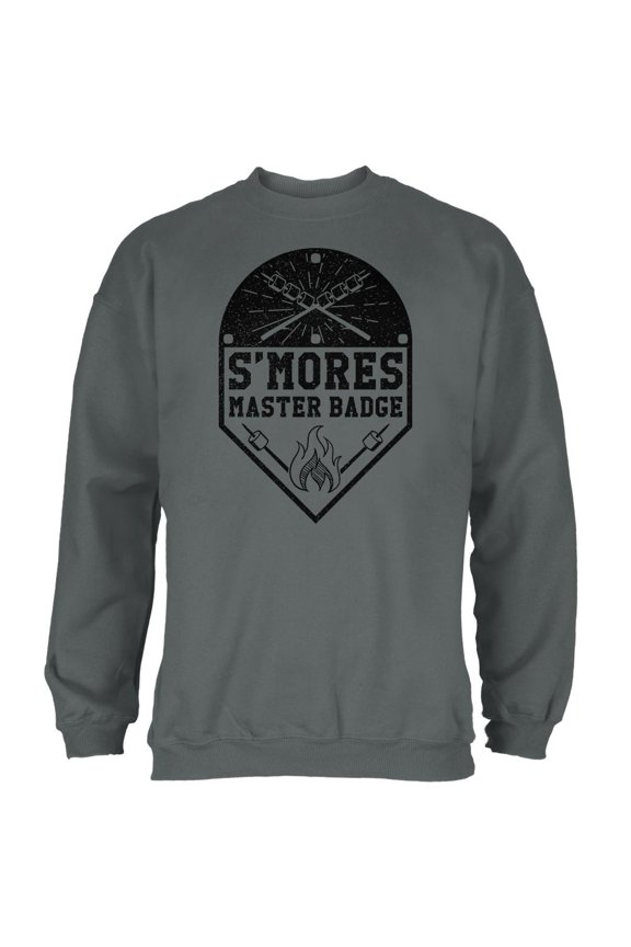 S'Mores Master Badge Mens Sweatshirt