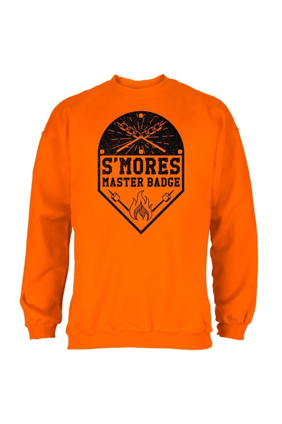 S'Mores Master Badge Mens Sweatshirt