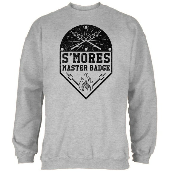 S'Mores Master Badge Mens Sweatshirt