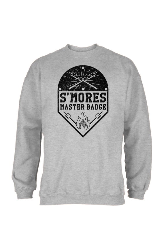 S'Mores Master Badge Mens Sweatshirt
