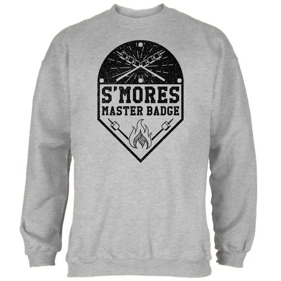 S'Mores Master Badge Mens Sweatshirt