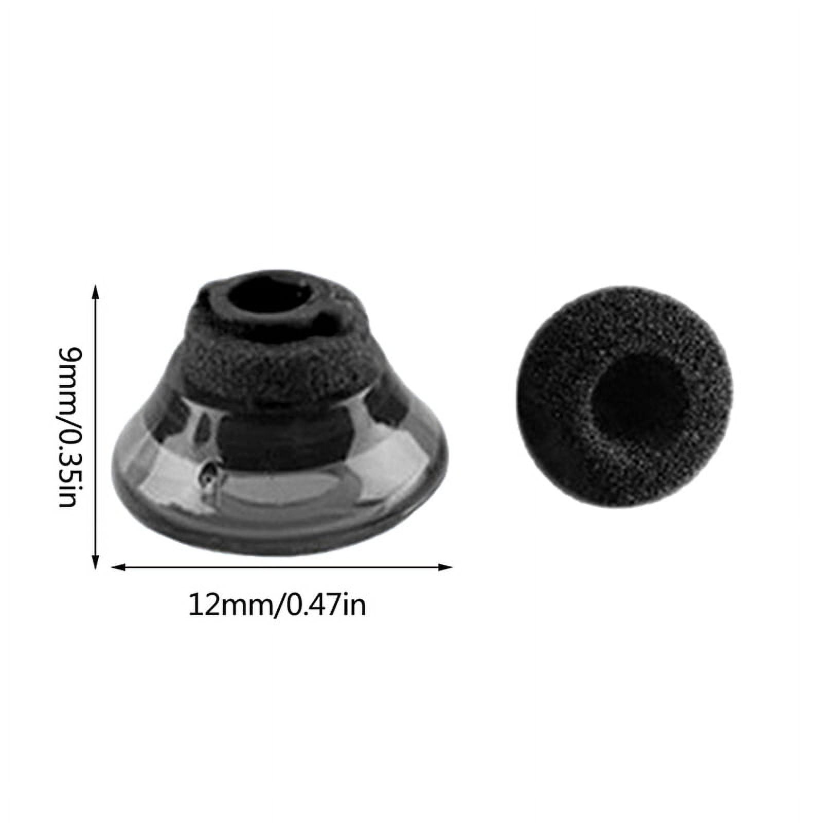 (S) New Earplug Earphone Tip Soft Silicone Ear Pads Earbuds Tips