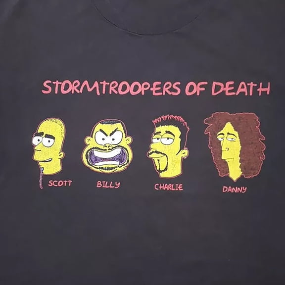 S.O.D The Simpsons Funny Short Sleeve Black All Size S to 5XL