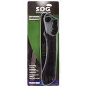 S.O.G FOLDING SAW 8.25" STEEL POWDER COAT BLACK WOOD SAW SOFT GRIP TPR BLACK HANDLE