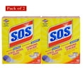 thumbnail image 1 of S.O.S Cleaning Steel Soap Wool Pads - 10 Count Box (Pack of 2), 1 of 2
