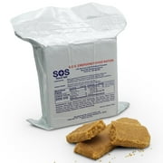 S.O.S. Food Lab Emergency Food Rations 3600 Calorie Survival Food Bar, 3-Day/72-Hour Emergency Supply, 5-Year Shelf Life, Ready-to-Eat Meal