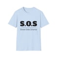 thumbnail image 1 of S.O.S Slower.Older.Smarter, t-shirt, Unisex Softstyle T-Shirt, 1 of 4