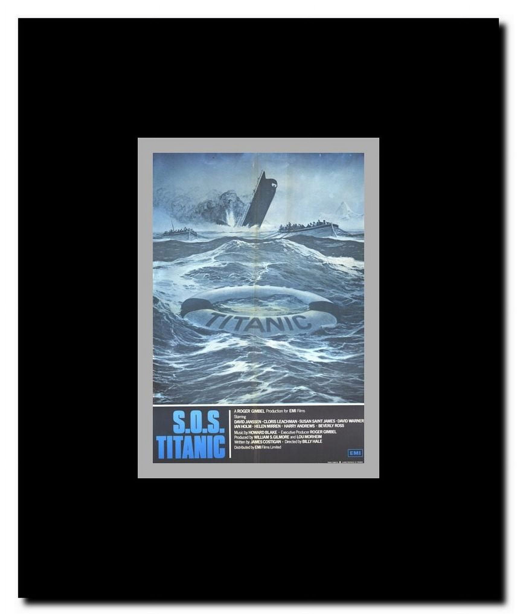 S.O.S. Titanic Framed Movie Poster