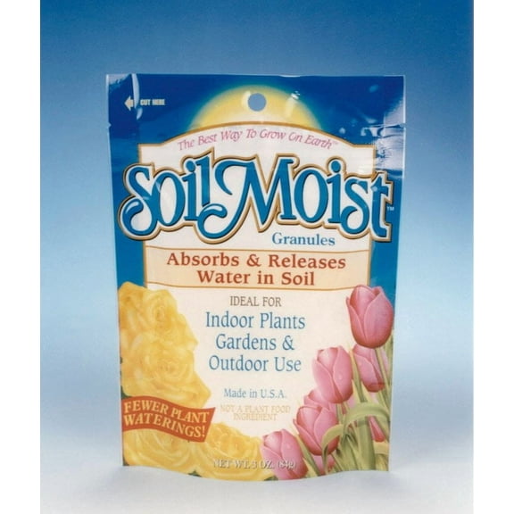 S.OIL Soil Moist Granules for Indoor Plants Gardens & Outdoor, 3 oz