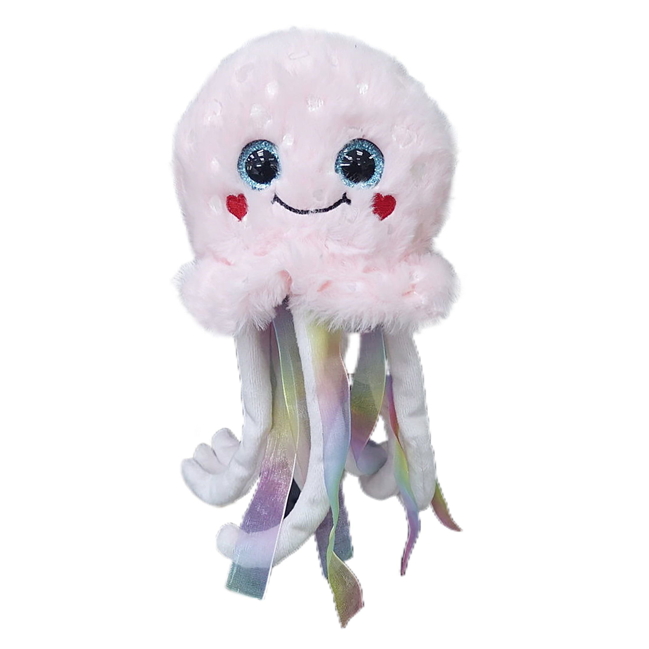 Small Jellyfish Plush, Pink, 5", Valentine's Day by Way To Celebrate