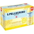 thumbnail image 1 of S.Pellegrino Essenza Lemon Lemon Zest Flavored Mineral Water, 11.15 fl oz. Cans (8 Count), 1 of 1