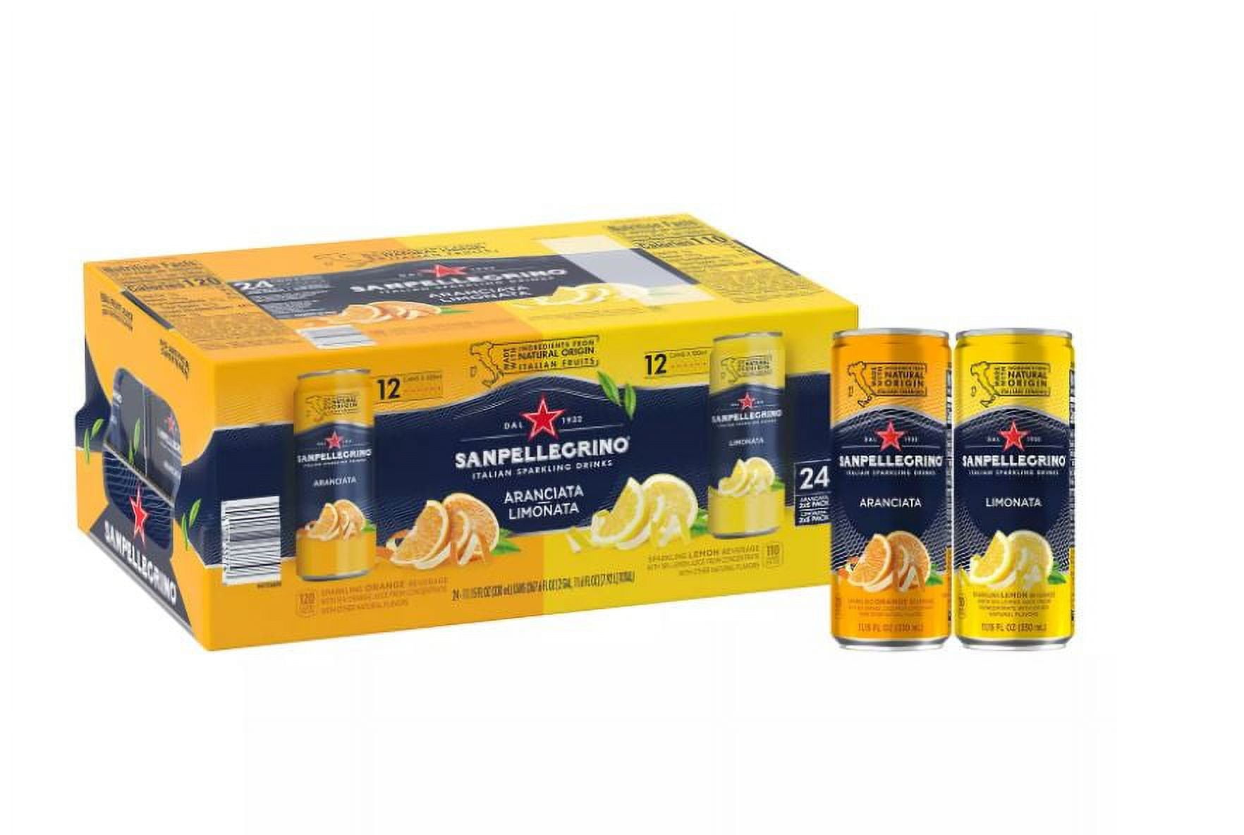 S.Pellegrino Sparkling Drink Variety Pack (11.15 fl. oz., 24 pk.)