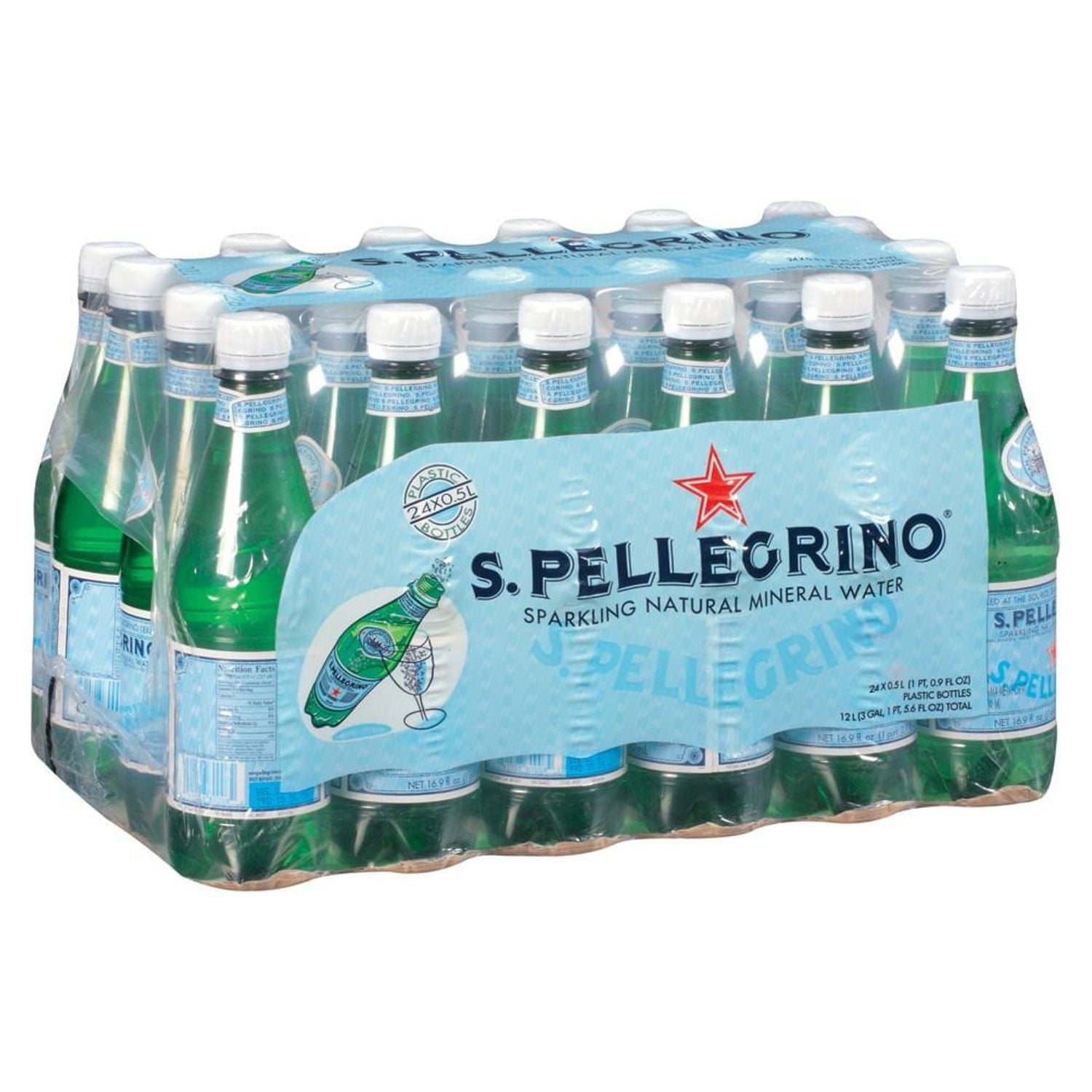 NaturalMineralWater S.Pellegrino Sparkling Natural Mineral Water 0.5 L bottles