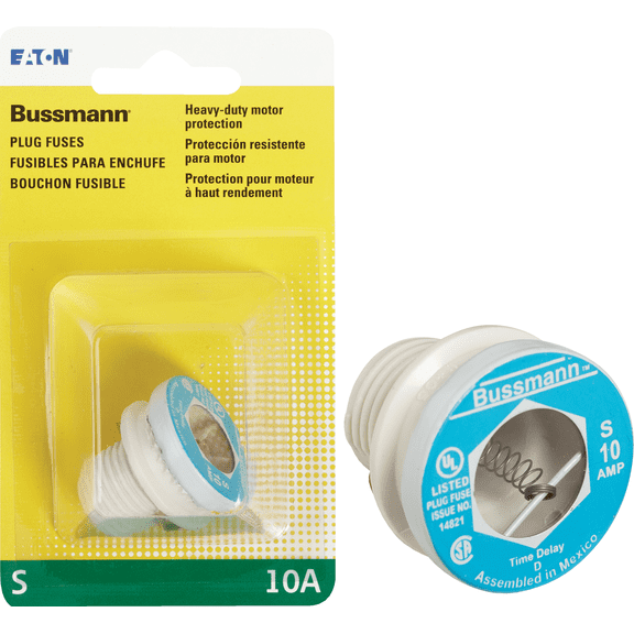 S Plug Fuse - Pack of 4 Residential Use, Standard Application