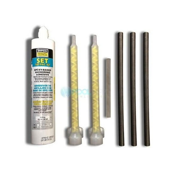 S.R.Smith 0.5 in. 3-Bolt Epoxy Kit