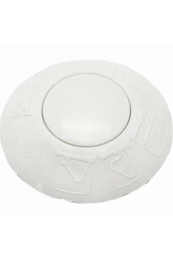 05632 White Plas Flat Washer, 1 Count