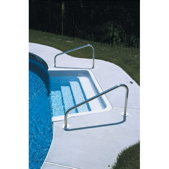 S.R.Smith 50-901 Deck Mounted Stair Rail for Pools