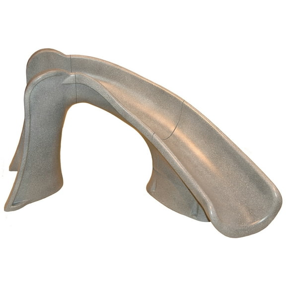S.R. Smith 698-209-58123 Cyclone Pool Slide with Right Curve, Sandstone