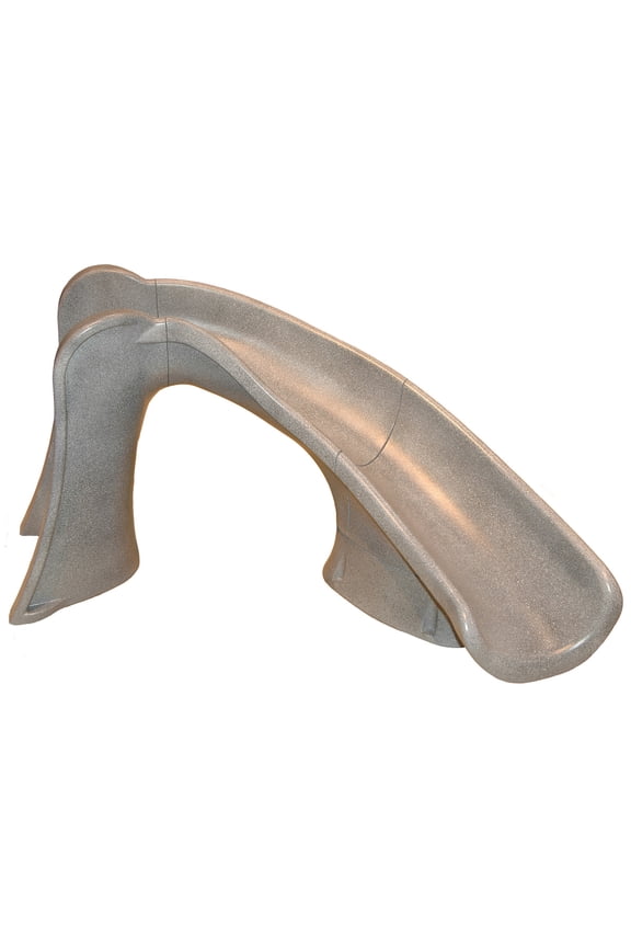 S.R.Smith 698-209-58123 Cyclone Right Curve Swimming Pool Slide, Sandstone 4'