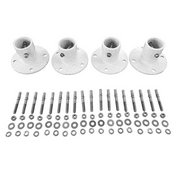 s.r. smith 75-209-5866 aluminum deck-mounted anchor flange kit