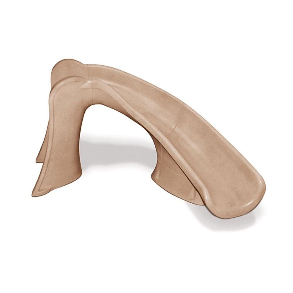 S.R. Smith 698-209-58110 Cyclone Right Curve Swimming Pool Slide, Taupe 4' Tall