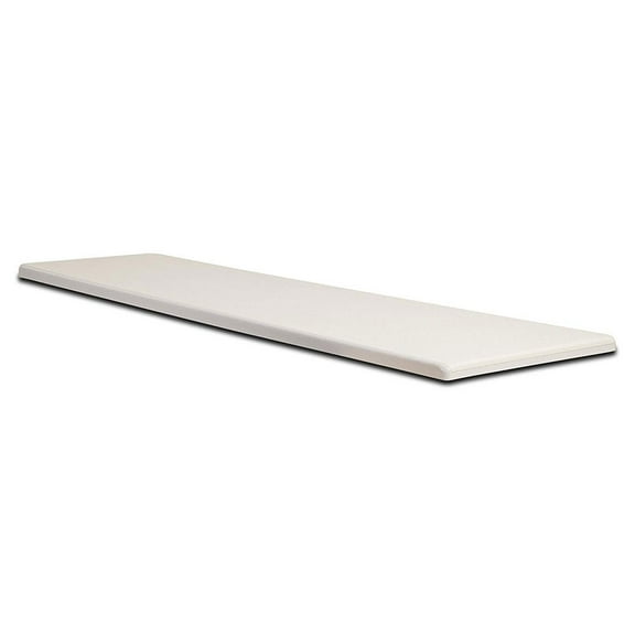S.R. Smith Fibre-Dive 6-Foot Non-Slip Replacement Diving Board, Radiant White