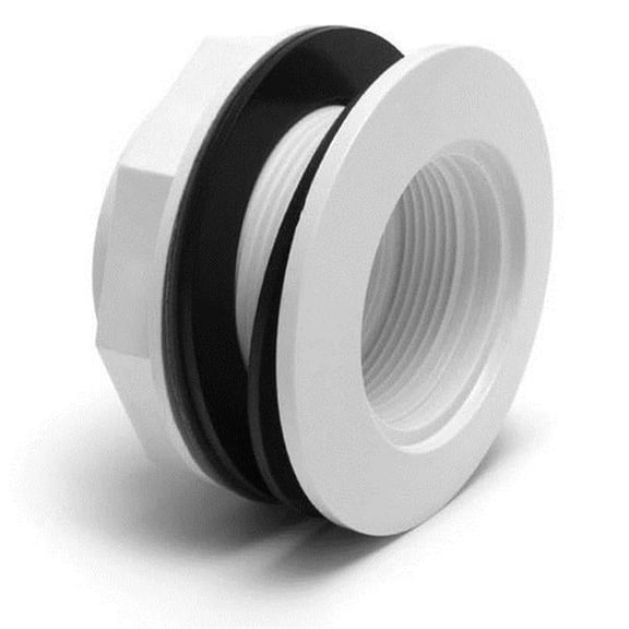 S.R.Smith LNS2A Acrylic Fiberglass Wall Fitting - White