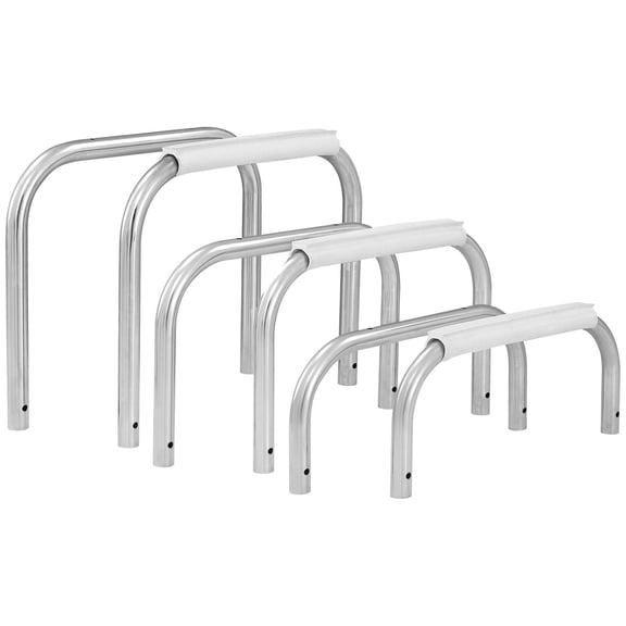 S.R. Smith UF18101 18" Stainless Steel U-Frame Stand - 1.90" OD/.049" Thick