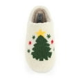 thumbnail image 1 of S+R Women's Holiday Graphic Cozy Slide Slipper, 1 of 6