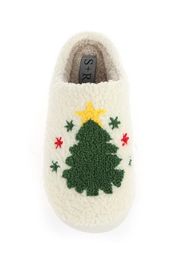 Women's Holiday Graphic Cozy Slide Slipper