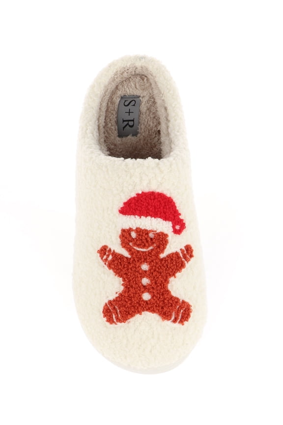 Women's Holiday Graphic Cozy Slide Slipper