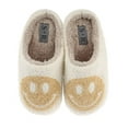 thumbnail image 1 of S+R Women's Smiley Graphic Cozy Slide Slipper, 1 of 6