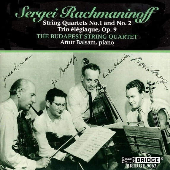 S. Rachmaninoff - String Quartets - Music & Performance - CD