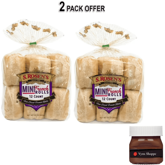 S. Rosen's French Mini Fresh Rolls, 12 Count 23 oz. Package