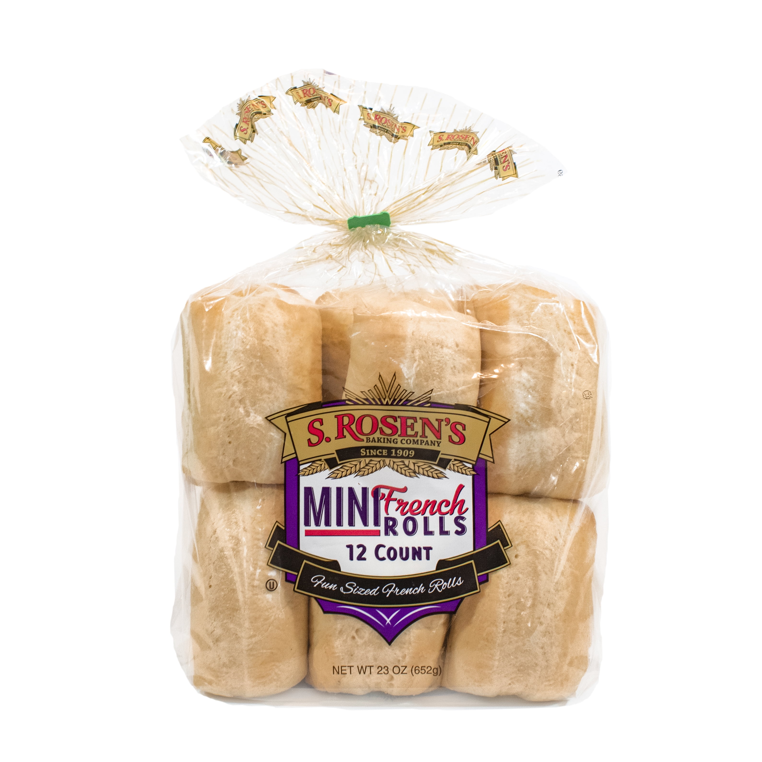 S. Rosen's French Mini Fresh Rolls, 12 Count 23 oz. Package