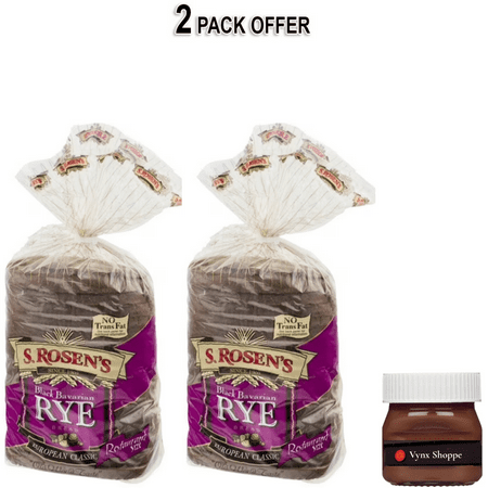S. Rosen's Pumpernickel Rye Bread, 24 oz.
