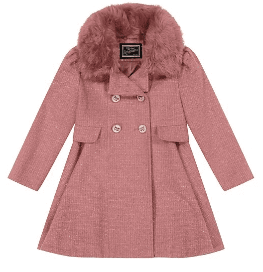 S. Rothschild Co. PINK GOLD Toddler Little Girls Princess Coat US 5 6 Walmart