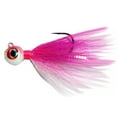 thumbnail image 1 of S&S Bucktails Big Eye w/ Rattle- 5oz- Pink Pearl, 1 of 1