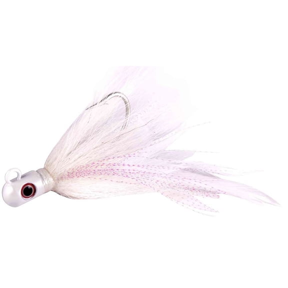 S&S Bucktails Rock Hopper - 1 1/4oz - White Pearl