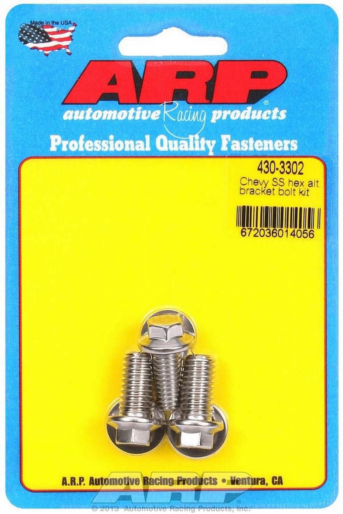ARP Pontiac S/S Alternator Bracket Bolt Kit 6pt ARP Pontiac S/S Alternator Bracket Bolt Kit 6pt