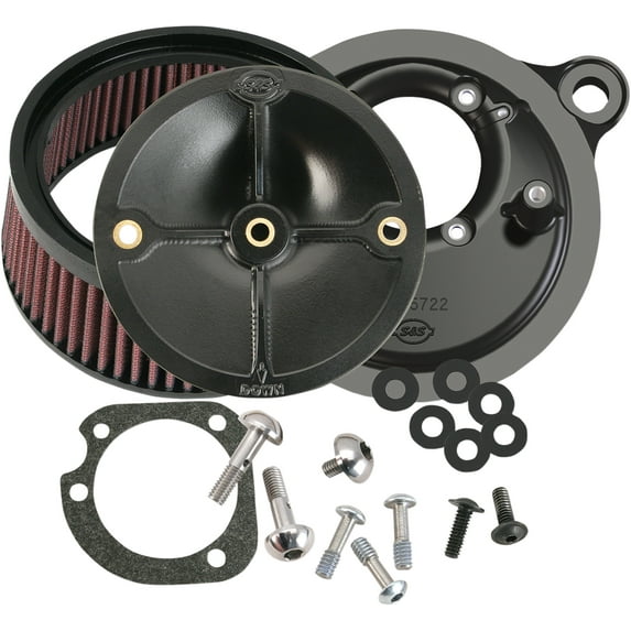 S & S Cycle 170-0060 Stealth Air Cleaner Kit for Stock Fuel System