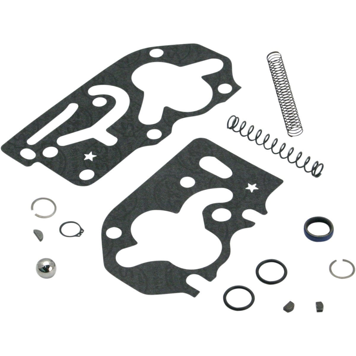 S\u0026S Cycle HVHP Oil Pump Master Rebuild Kit Compatible for Harley-Davidson Big Twin 92-99