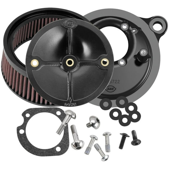 S&S Cycle Stealth Air Cleaner Kits for S&S Super E & G Carbs 170-0057
